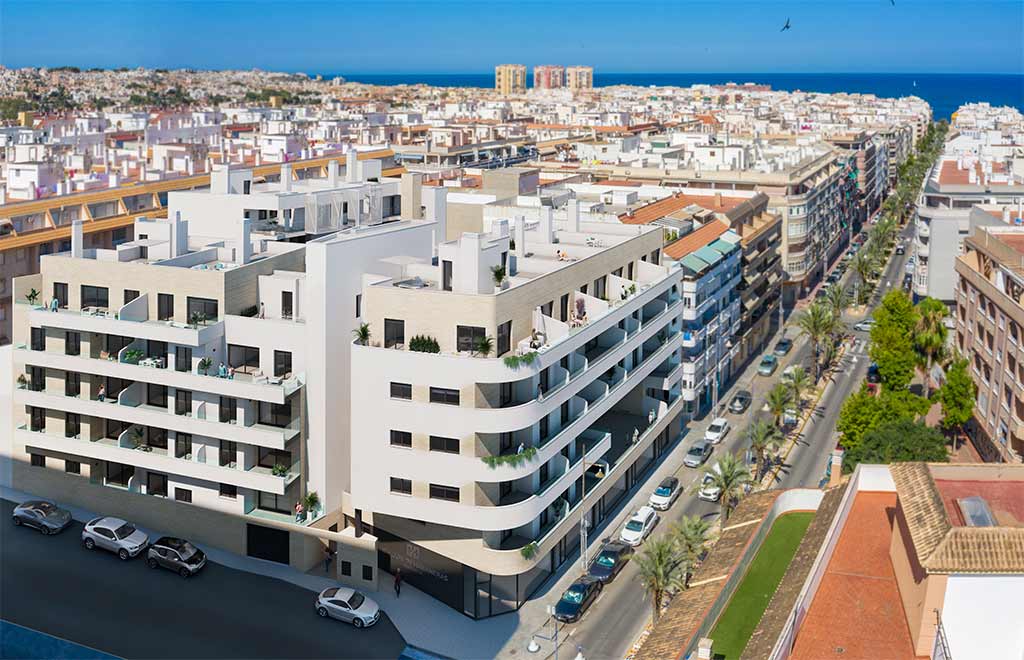 Appartement de 3 chambres à coucher à moins de 400 mètres de la plage à Torrevieja